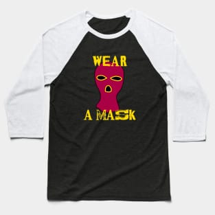 Wear A Mask Baseball T-Shirt